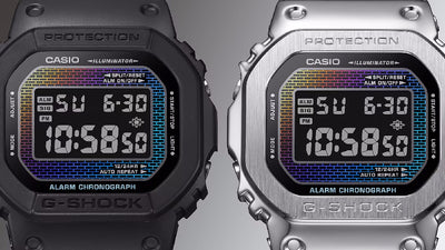 Orologio G-Shock DW-5600RW-1ER motivo a mattoni iridescenti