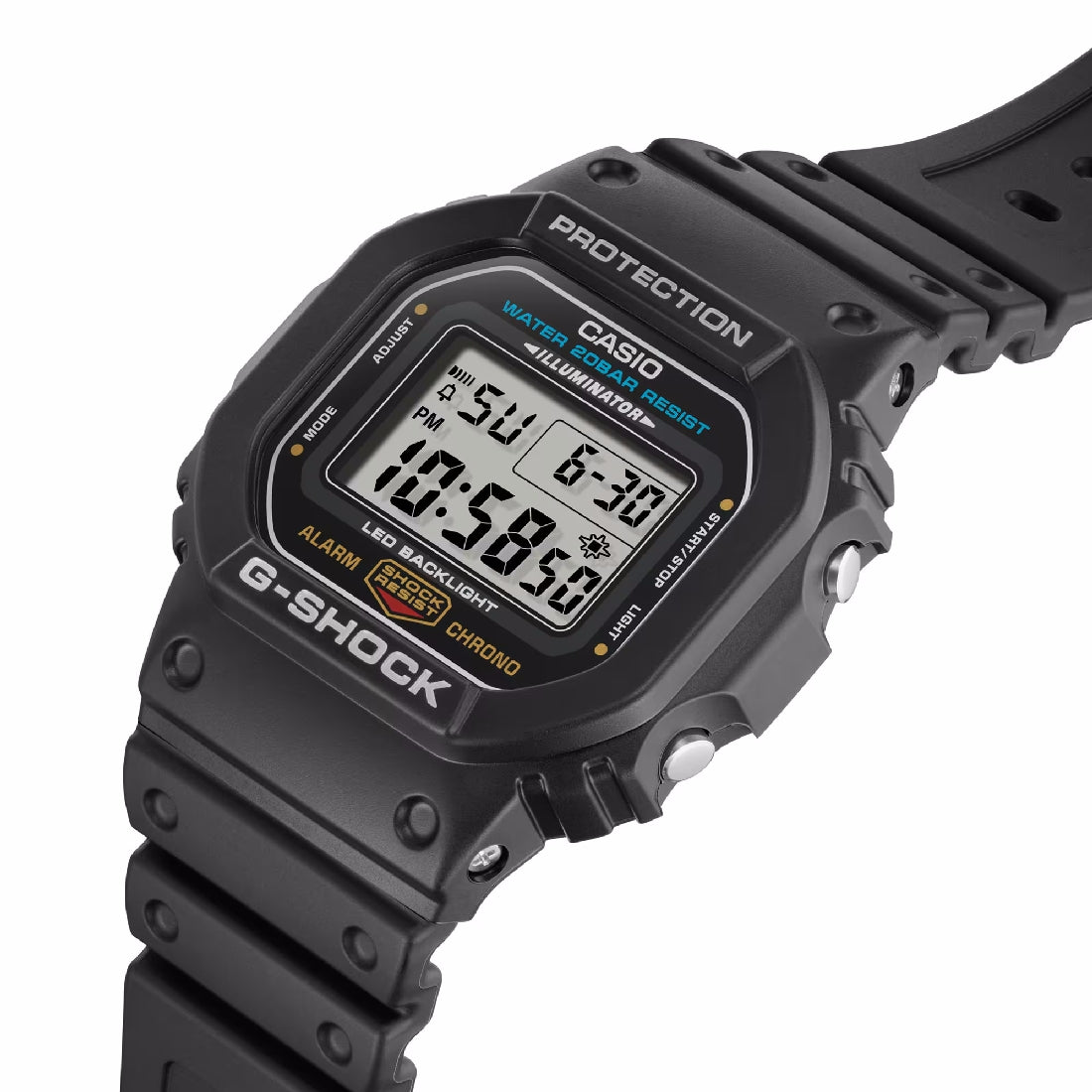 Orologio G-Shock DW-5600UE-1ER nero led bianco