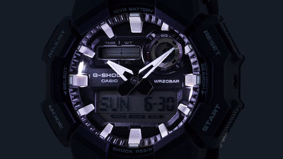 Orologio Casio G-Shock GA-010-1ER nero lunga durata