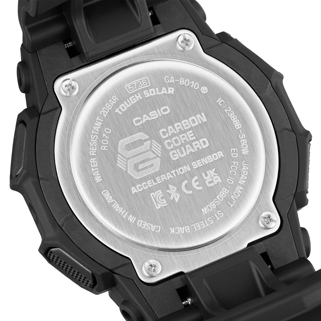 Orologio Casio G-Shock GA-B010-1AER nero solare e bluetooth