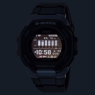 Orologio G-Shock GBD-300-1ER nero per runners e fitness