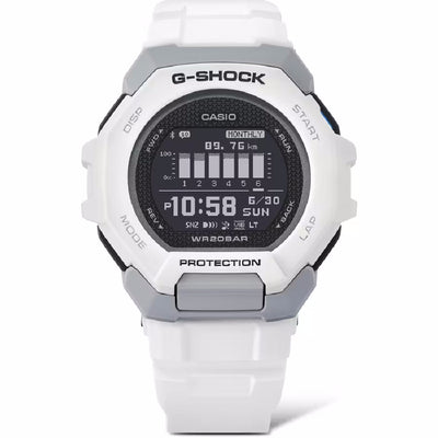 Orologio G-Shock GBD-300-7ER bianco per runners e fitness