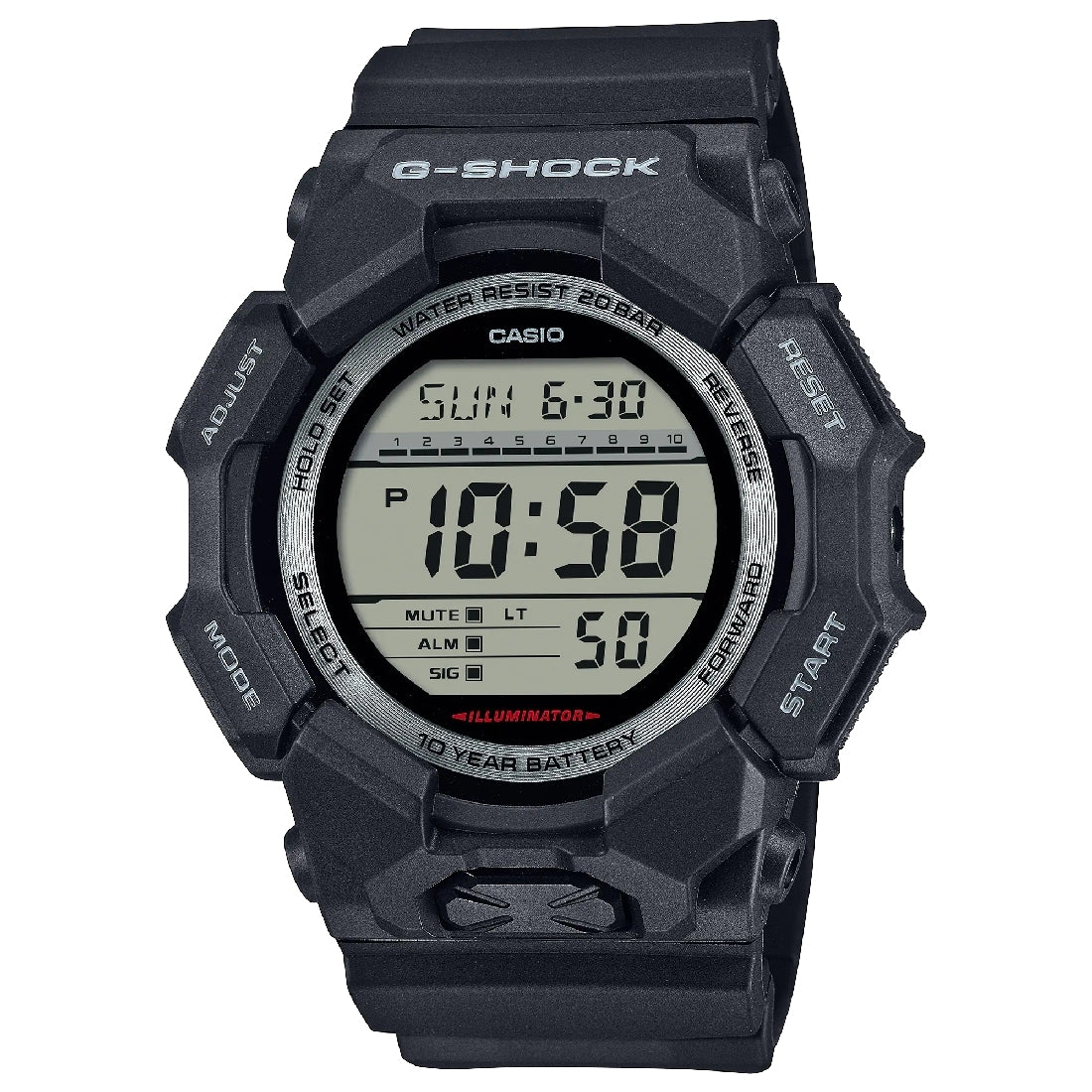 Orologio Casio G-Shock GD-010-1ER digitale display positivo