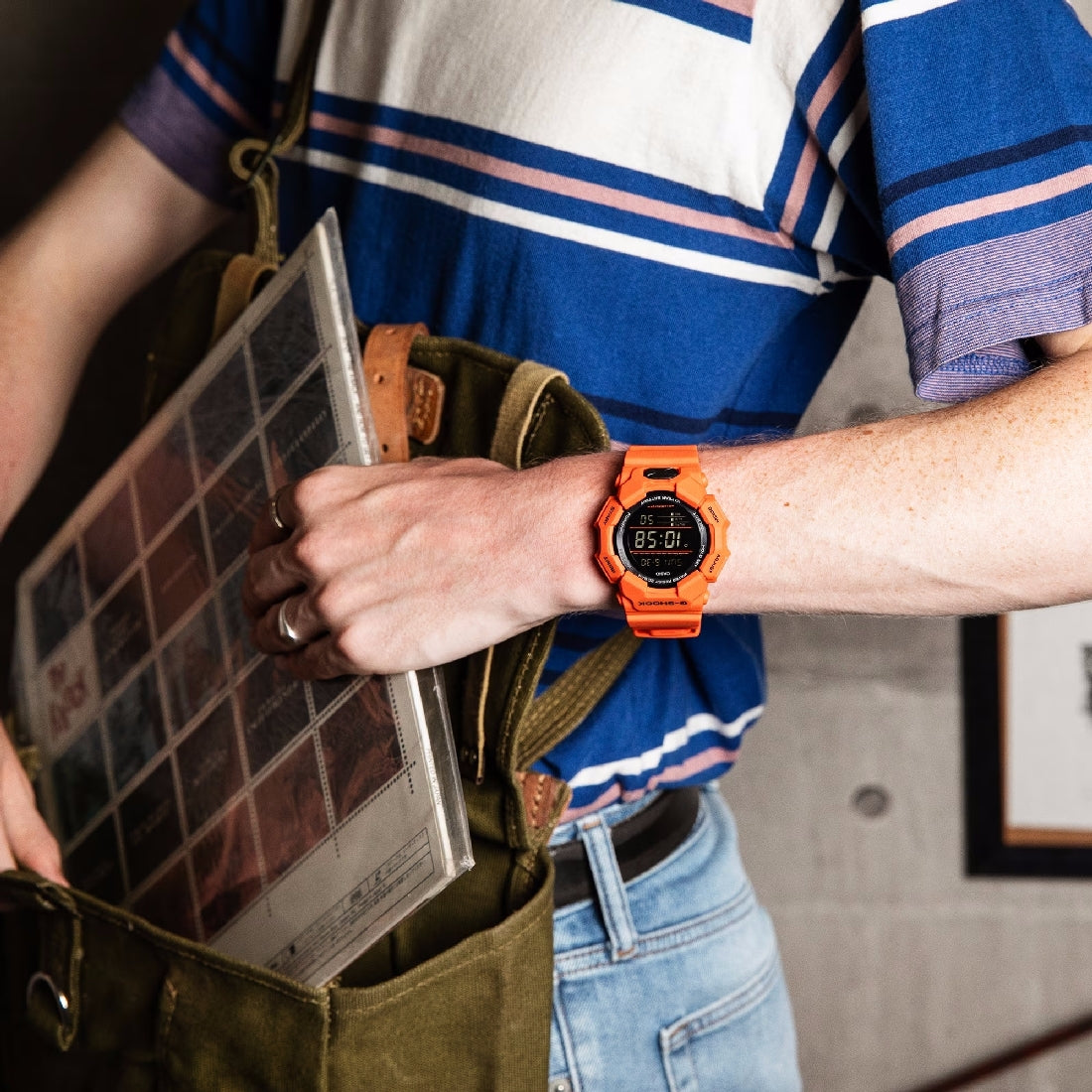 Orologio Casio G-Shock GD-010-4ER rosso digitale