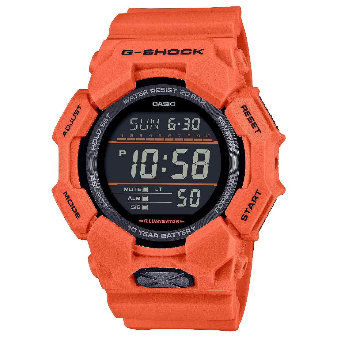 Orologio Casio G-Shock GD-010-4ER rosso digitale 