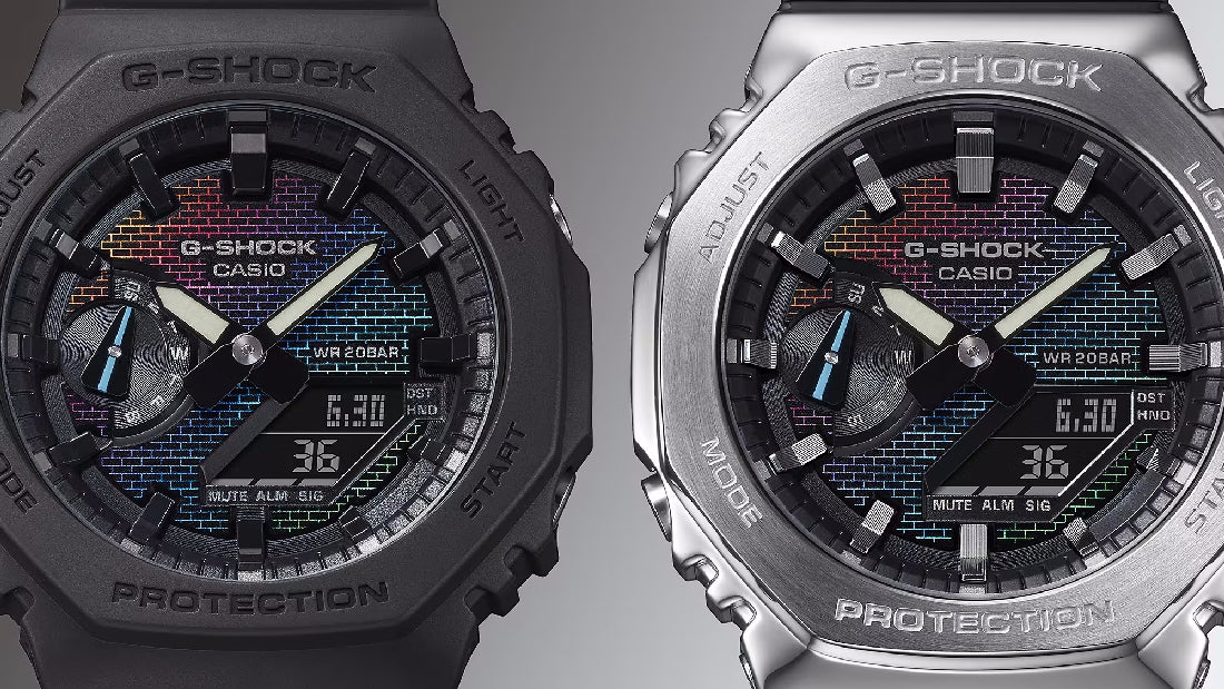 Orologio G-Shock GM-2100RW-1AER acciaio mattoni iridescenti