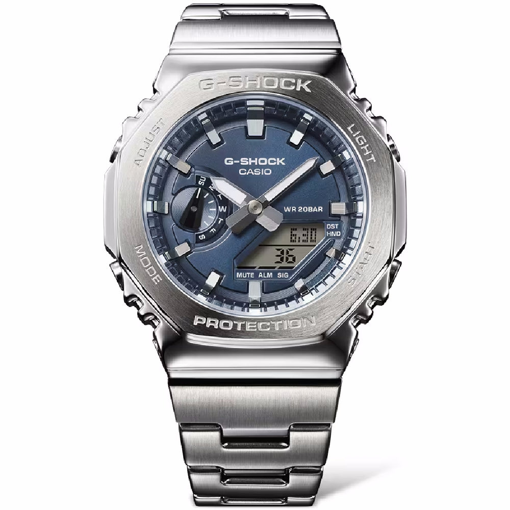 GAOSJX Cinturino Orologio 41mm In Acciaio Inossidabile - Argento, Impermeabile, Lucidato A Mano