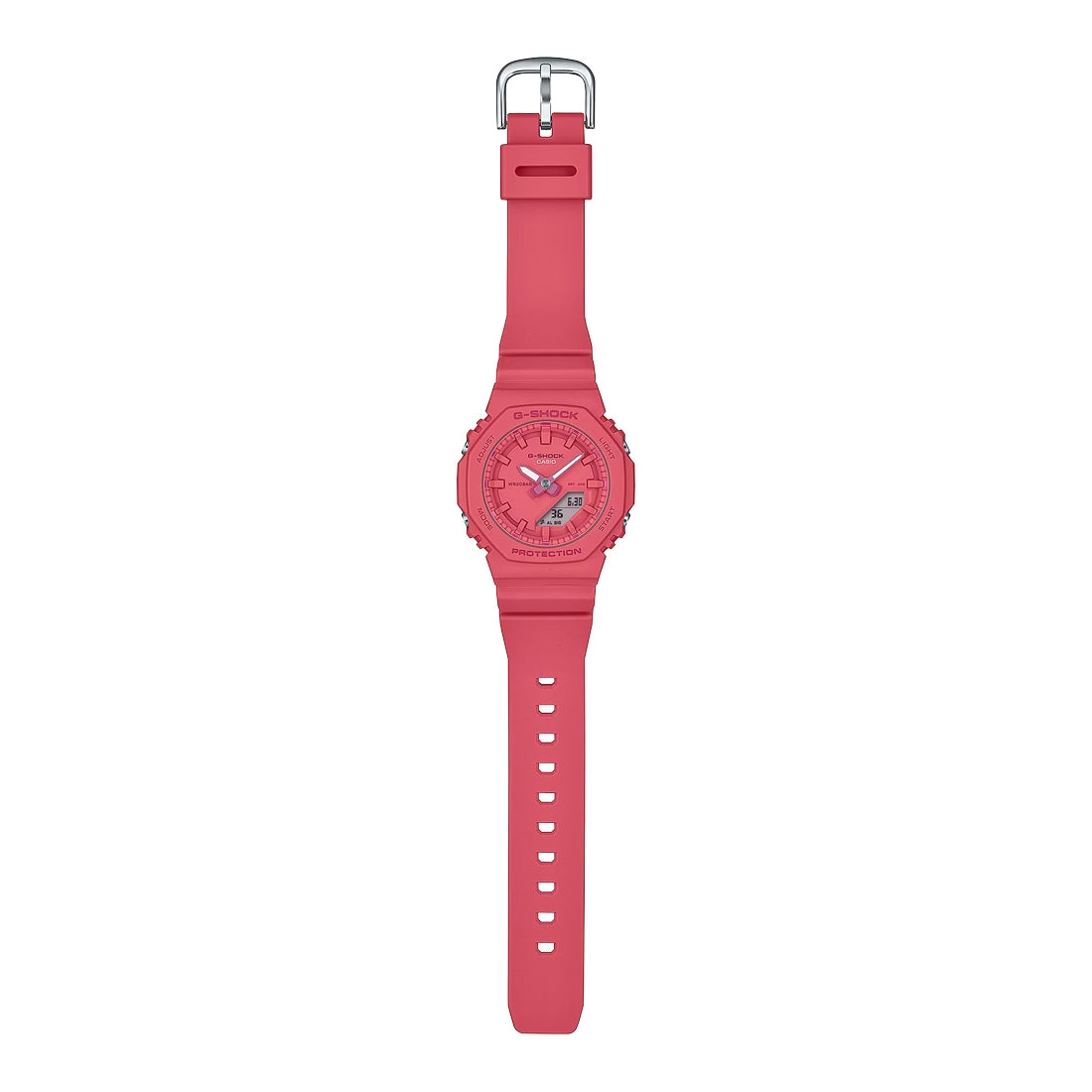 Orologio G-Shock donna GMA-P2100-4AER rosso corallo monocromo