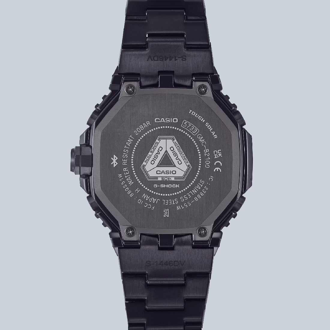 G-Shock GMC-B2100ZE-1AER limited 50th acciaio DLC nero oro