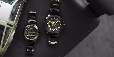 G-Shock GMC-B2100ZE-1AER limited 50th acciaio DLC nero oro