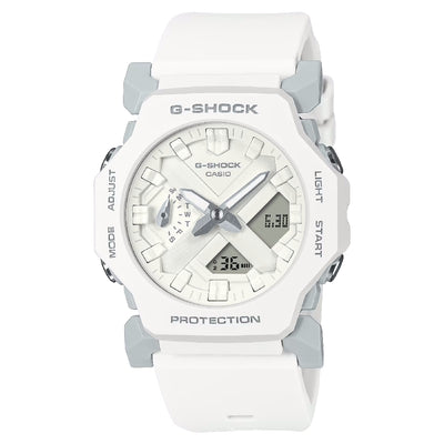 Orologio G-Shock unisex GA-2300-7AER bianco minimal