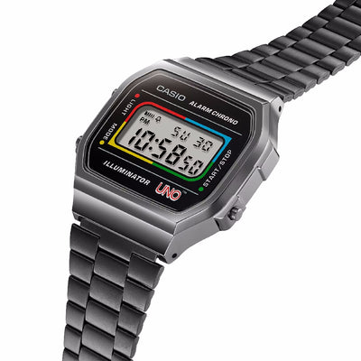 Casio Vintage A168WEUC-1AER dedicato a Uno il gioco delle carte