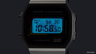 Casio Vintage A168WEUC-1AER dedicato a Uno il gioco delle carte