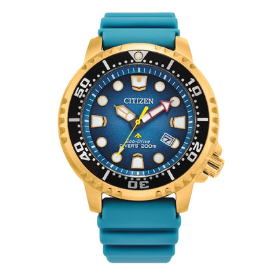 Orologio Citizen BN0162-02X Promaster blu cassa dorata