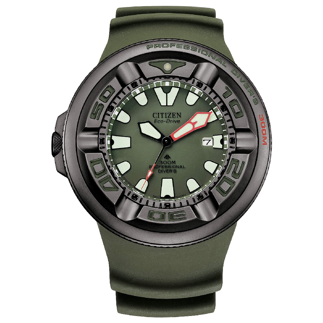 Orologio Citizen BJ8057-17X Promaster Ecozilla 300mt verde militare