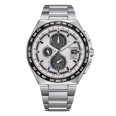 Orologio Citizen AT8238-84A radiocontrollato AT8 bianco