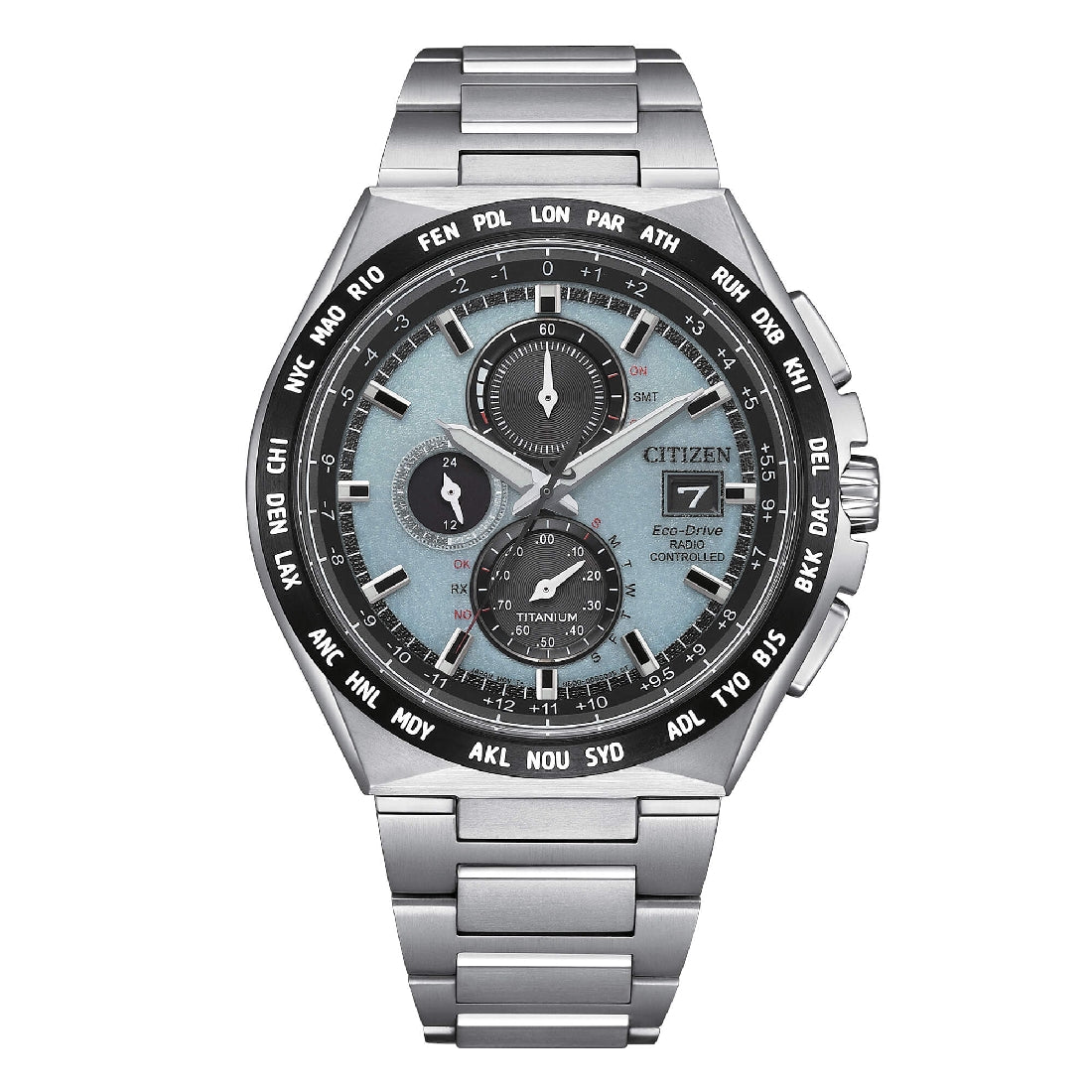 Orologio Citizen AT8238-84M radiocontrollato AT8 turchese