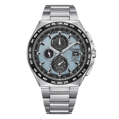 Orologio Citizen AT8238-84M radiocontrollato AT8 turchese