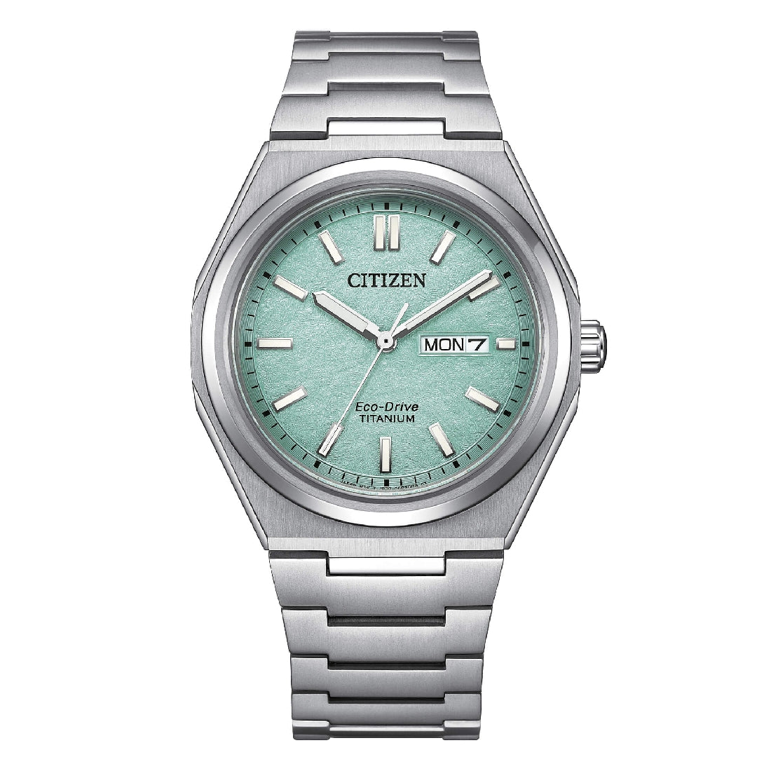 Orologio Citizen AW0130-85M Supertitanium turchese Ecodrive