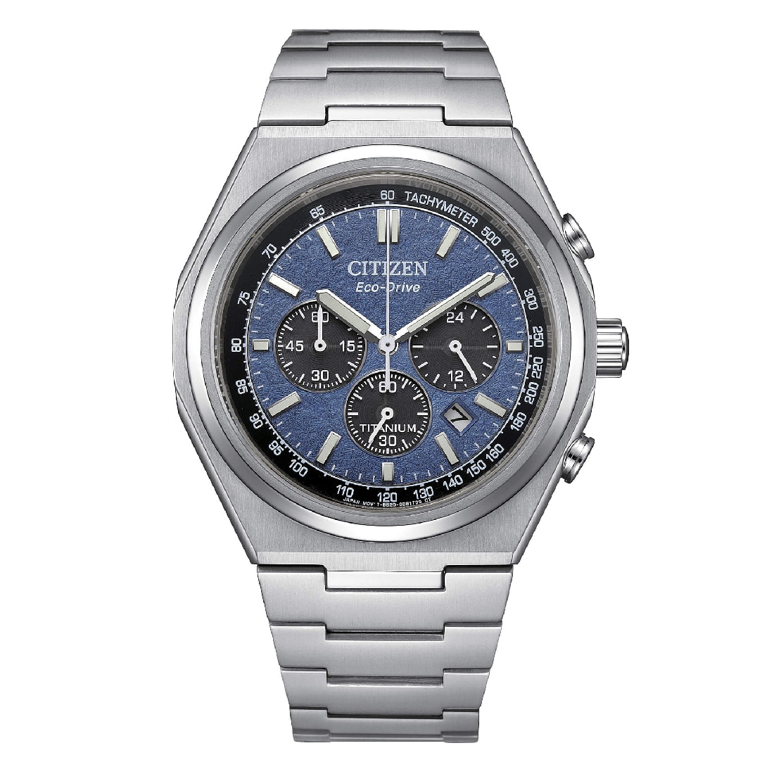 Orologio Citizen cronografo Supertitanium CA4610-85L blu