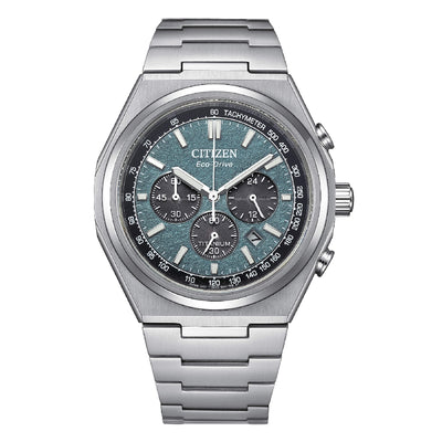 Orologio Citizen cronografo Supertitanium CA4610-85X verde