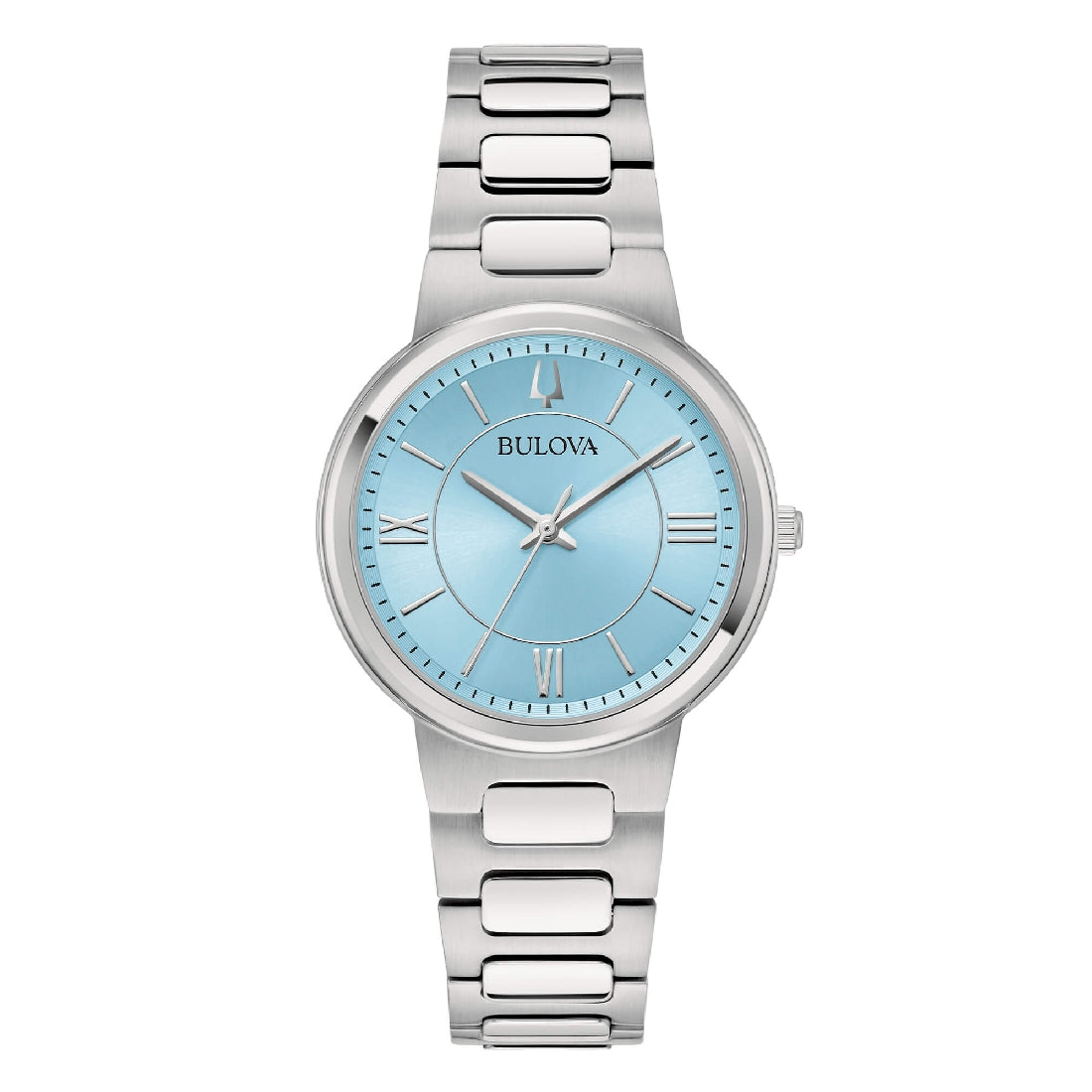 Orologio Bulova - Donna Automatico Open Heart in Acciaio 96P247