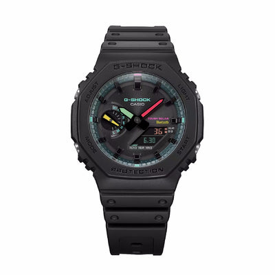 Orologio G-Shock GA-B2100MF-1AER full black con finiture colorate