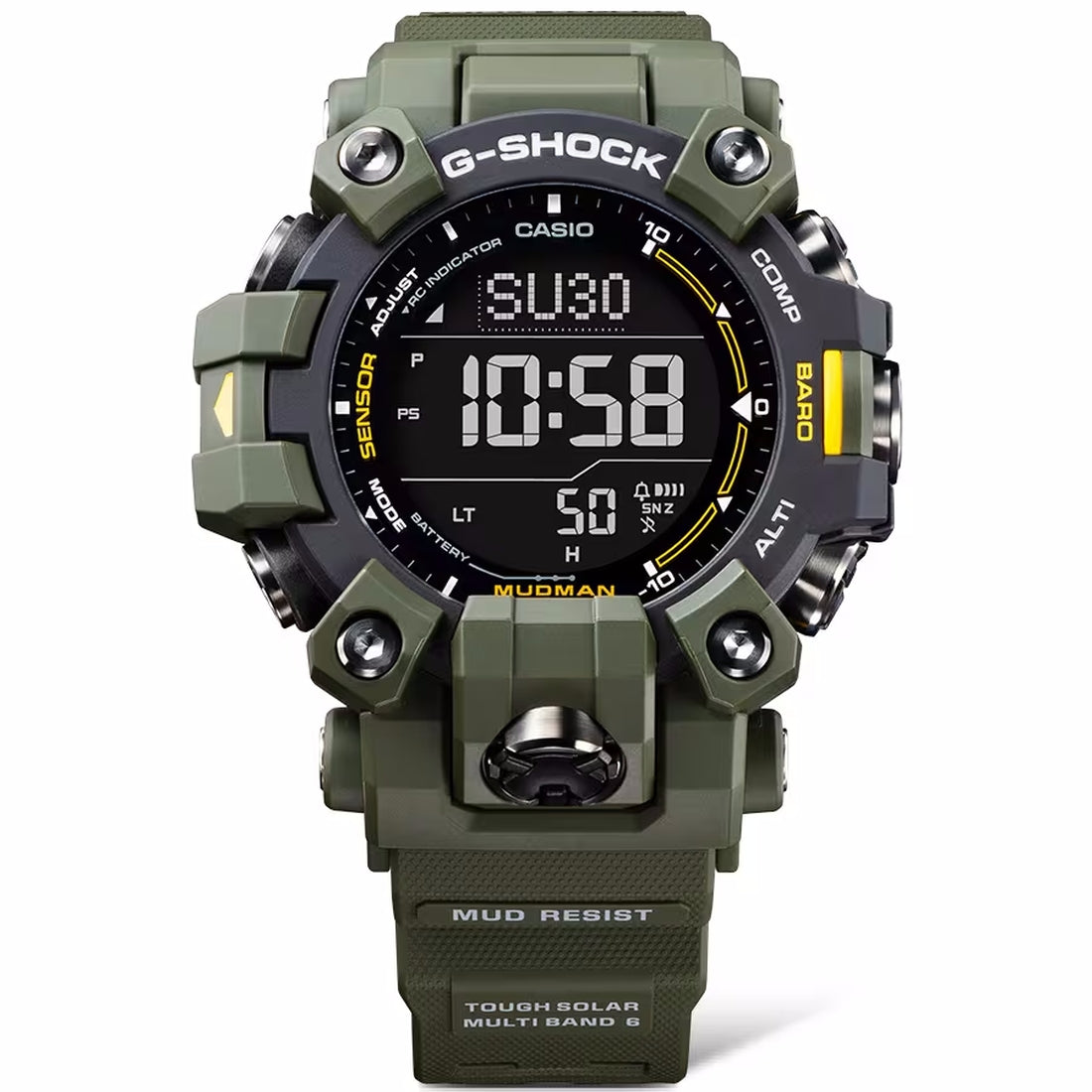 Orologio G-Shock GW-9500-3ER Mudman verde militare