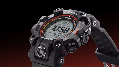 Orologio G-Shock GW-9500MEC-1ER Mudman nero emergenza