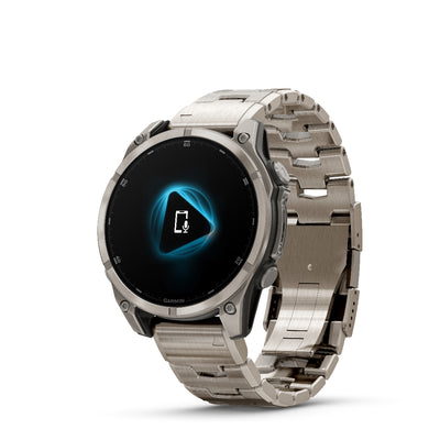 Orologio Garmin Fenix8 Amoled 47mm bracciale titanio 010-02904-40