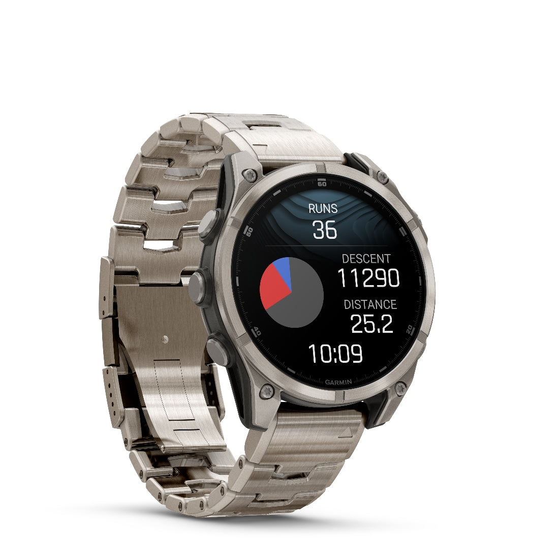 Orologio Garmin Fenix8 Amoled 47mm bracciale titanio 010-02904-40