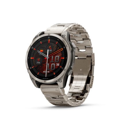 Orologio Garmin Fenix8 Amoled 47mm bracciale titanio 010-02904-40