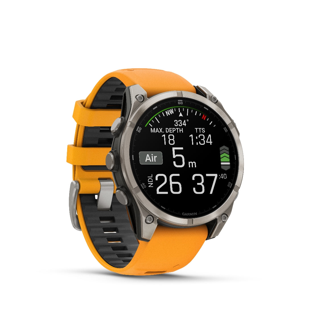 Orologio Garmin Fenix 8 Amoled 47mm titanium 010-02904-11