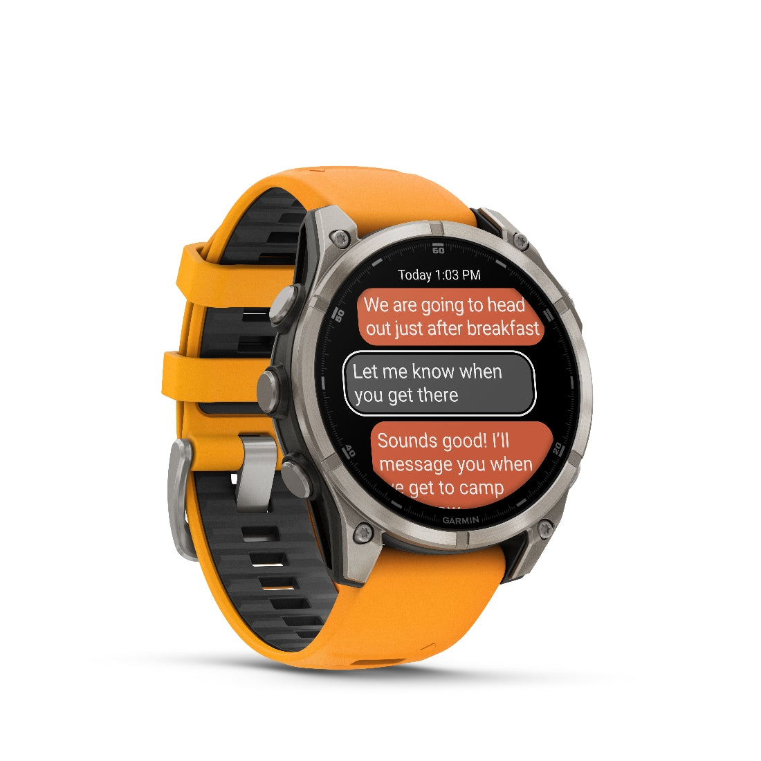 Orologio Garmin Fenix 8 Amoled 47mm titanium 010-02904-11