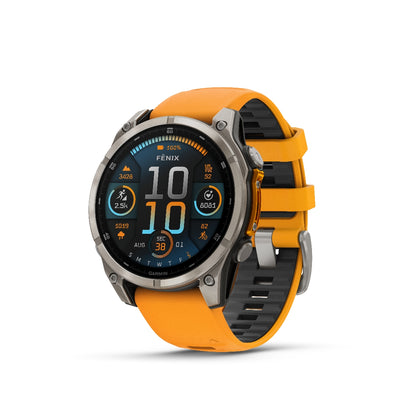 Orologio Garmin Fenix 8 Amoled 47mm titanium 010-02904-11