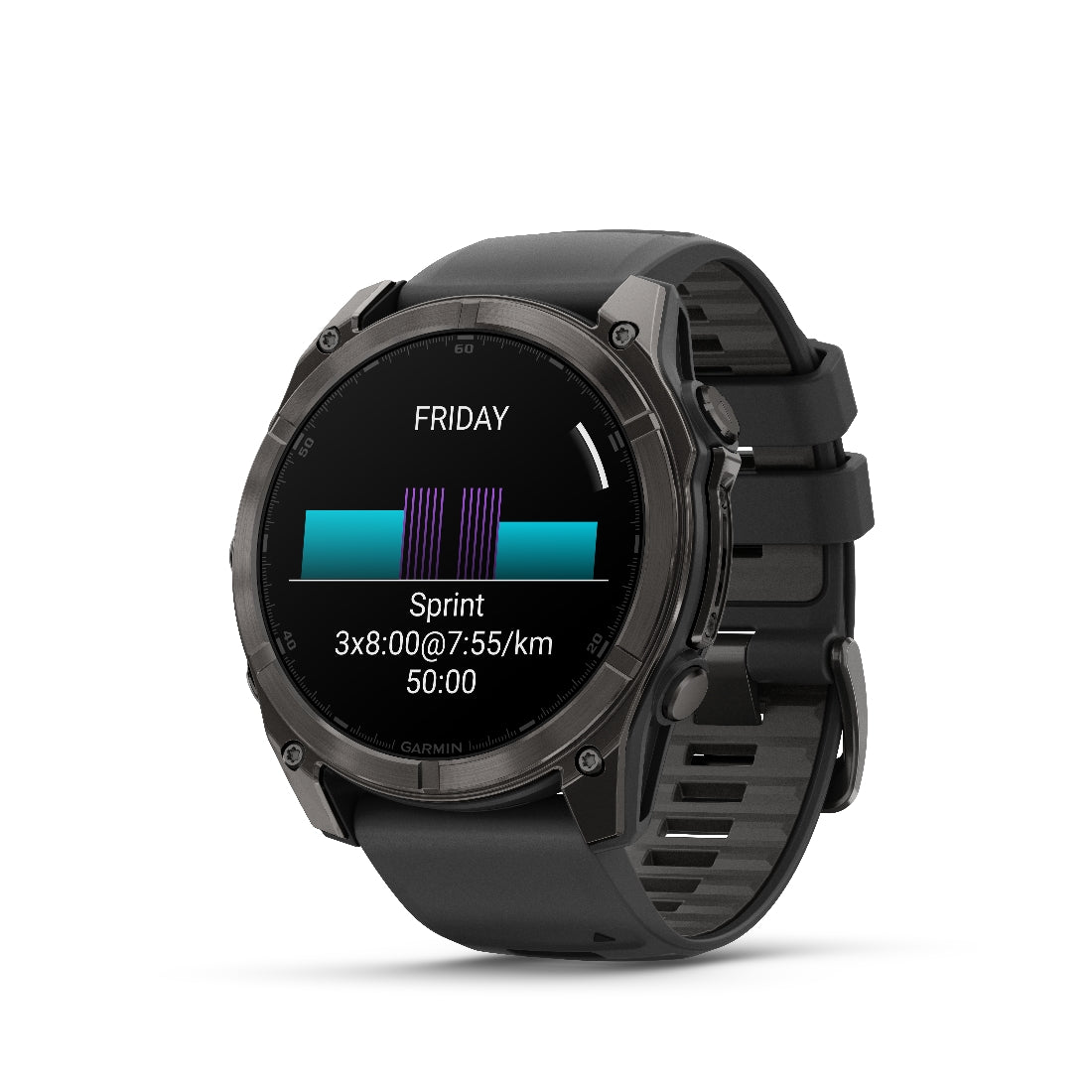 Orologio Garmin Fenix 8 Amoled 51mm Carbon Gray 010-02905-21