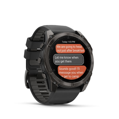 Orologio Garmin Fenix 8 Amoled 51mm Carbon Gray 010-02905-21