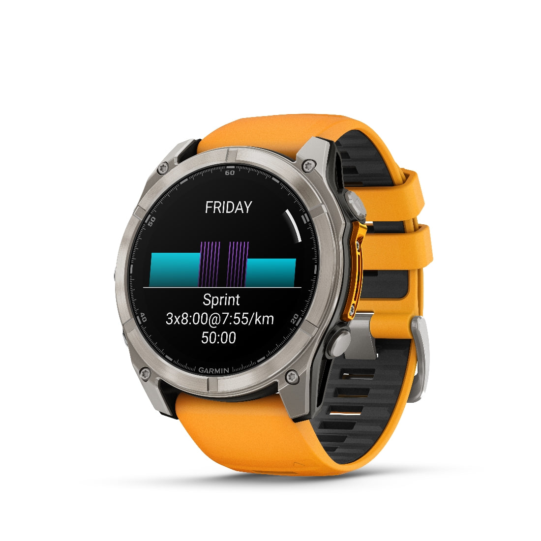 Orologio Garmin Fenix8 Amoled 51mm titanium 010-02905-21