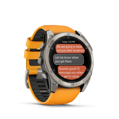 Orologio Garmin Fenix8 Amoled 51mm titanium 010-02905-21