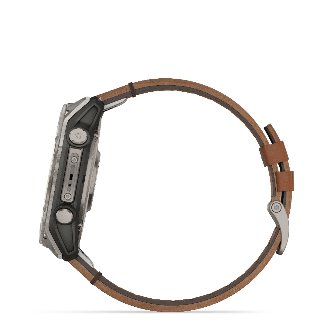 Orologio Garmin Fenix8 Amoled 51mm pelle Chestnut 010-02905-40