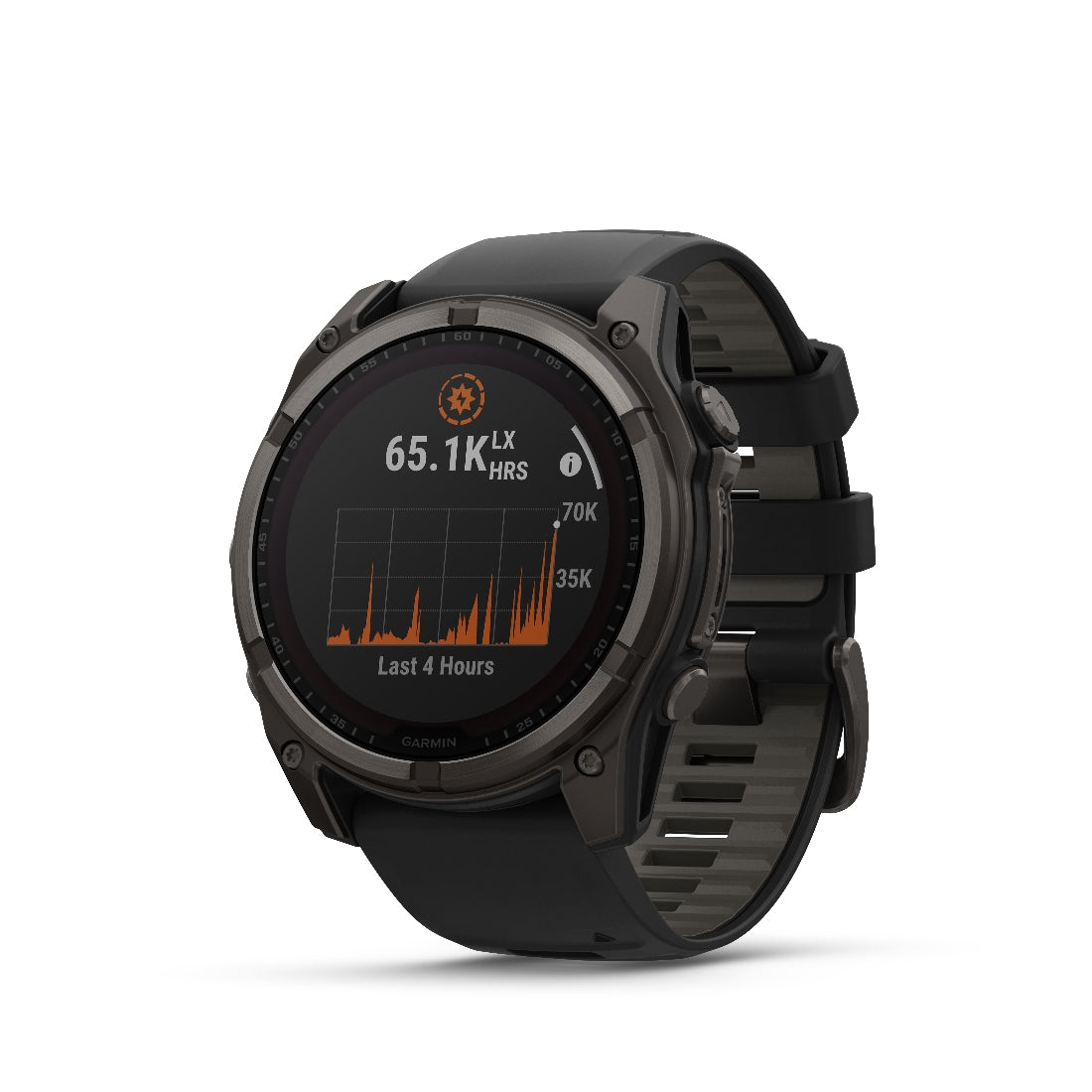 Orologio Garmin Fenix 8 Solar 51mm titanium carbon 010-02907-11