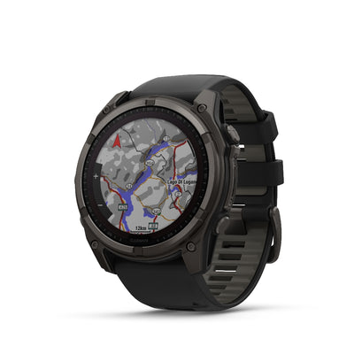 Orologio Garmin Fenix 8 Solar 51mm titanium carbon 010-02907-11