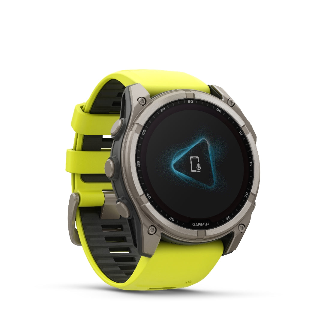 Orologio Garmin Fenix 8 Solar 51mm titanium giallo 010-02907-21