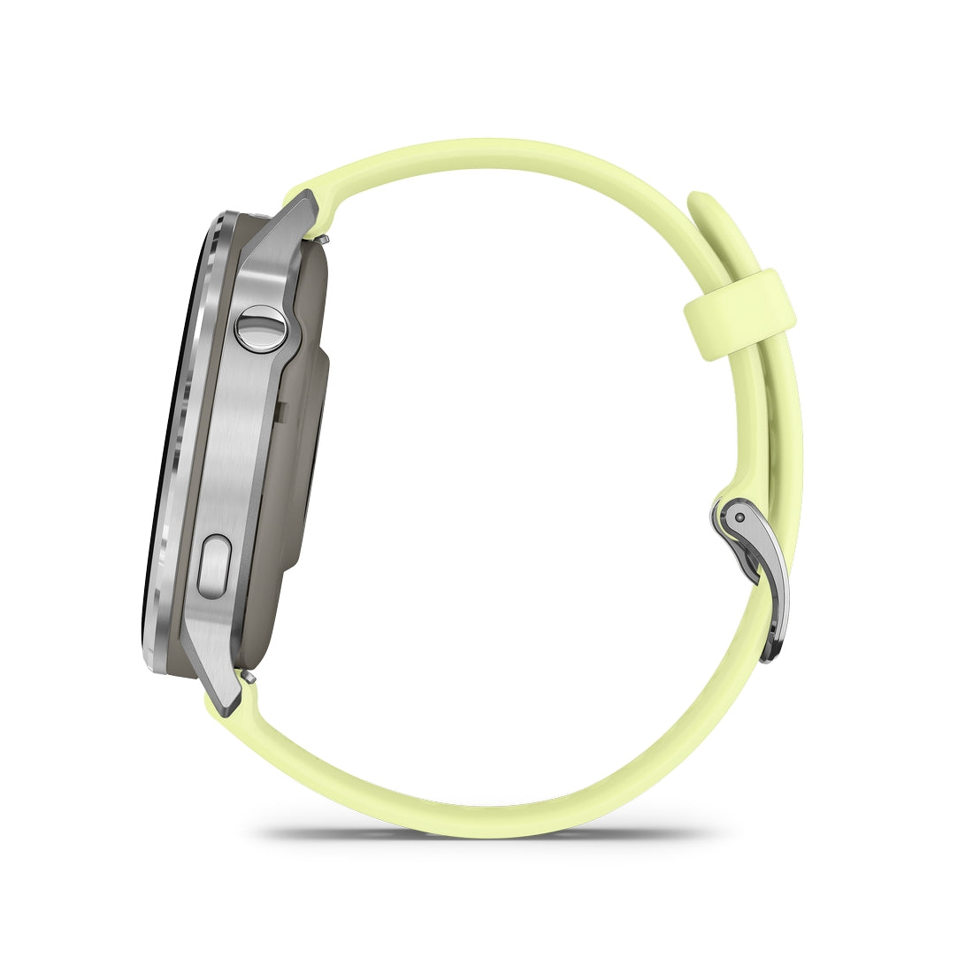 Orologio Garmin 010-03014-02 Venu 4 silver silicone citron