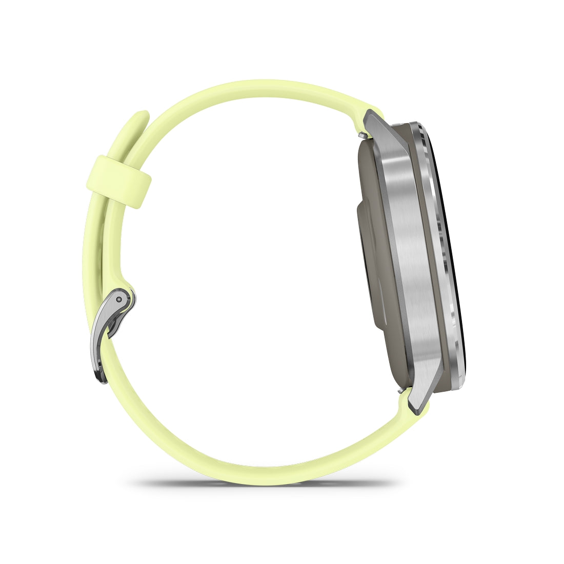 Orologio Garmin 010-03014-02 Venu 4 silver silicone citron