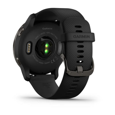 Orologio Garmin Venu 2 Slate pelle Black 010-02430-21