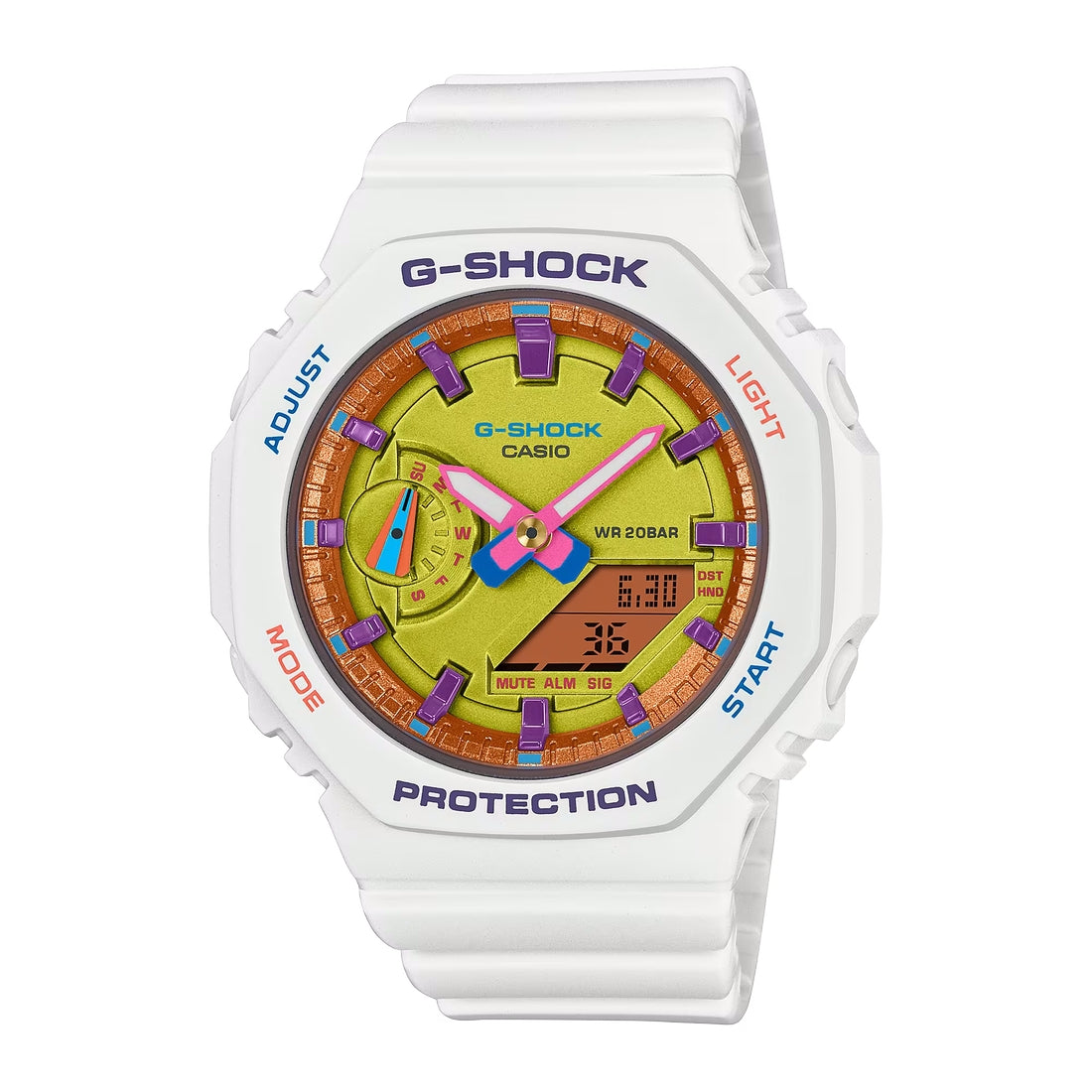 Orologio G-Shock da donna GMA-S2100BS-7AER bianco