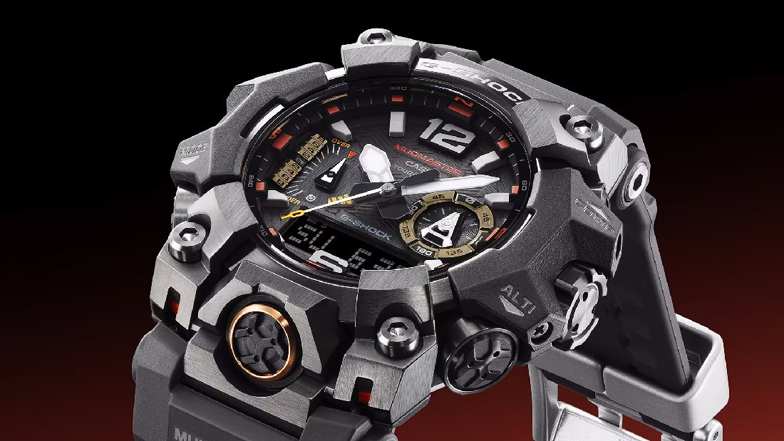 Orologio G-Shock Mudmaster GWG-B1000EC-1AER nero emergenza