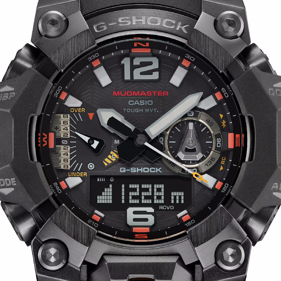 Orologio G-Shock Mudmaster GWG-B1000EC-1AER nero emergenza