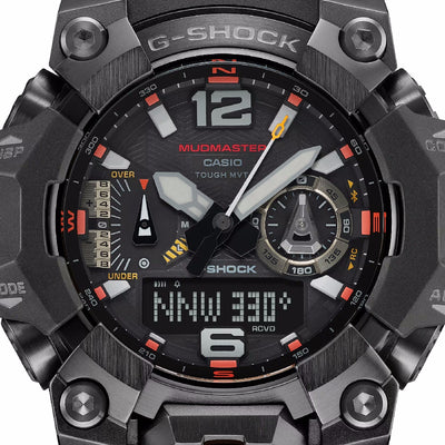 Orologio G-Shock Mudmaster GWG-B1000EC-1AER nero emergenza